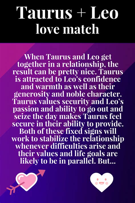 leo dating taurus